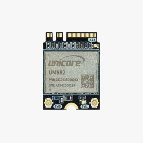 lowcost gnss rtk board with tripleband UM982 Unicore module in M.2 format